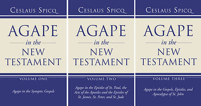 Picture of Agape in the New Testament, 3 Volumes