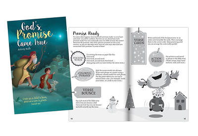 Picture of God's Promise Came True Activity Book