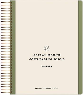 Picture of ESV Spiral-Bound Journaling Bible, History (Hardcover)