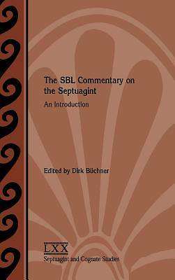 Picture of The Sbl Commentary on the Septuagint