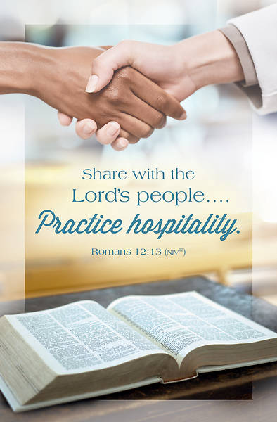 Picture of Practice Hospitality Usher Regular Size Bulletin