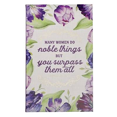 Picture of Journal Flexcover Floral Many Women Do Noble Things