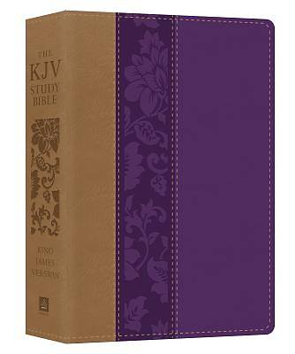 Picture of The KJV Study Bible - Large Print [violet Floret]