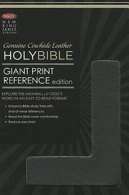 Picture of Giant Print Reference Bible-NKJV