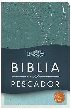 Picture of Rvr 1960 Biblia del Pescador, Azul Petroleo Simil Piel
