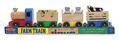 Picture of Wooden Farm Train Toy Set