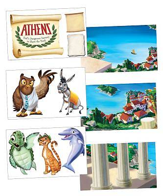 Picture of Vacation Bible School (VBS19) Athens Giant Decorating Posters Set of 6