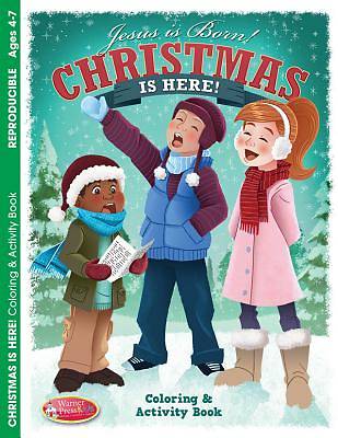 Picture of Coloring/Activity Book 4-7 Christmas Is Here!