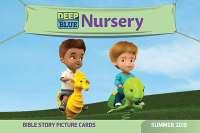 Picture of Deep Blue Nursery Bible Story Picture Cards Summer 2019