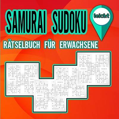 Picture of Samurai Sudoku Rätselbuch für Erwachsene leicht