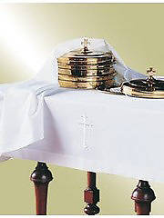 Picture of Lin-Look Plain Communion Elements Cover - 47"x72"
