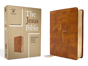 Picture of The Jesus Bible, ESV Edition, Leathersoft, Tan