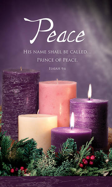 Picture of Advent Week 2 3' x 5' Vinyl Banner Isaiah 9:6