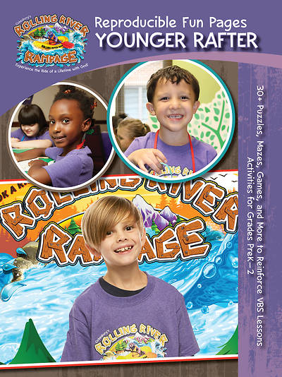 Picture of Vacation Bible School (VBS) 2018 Rolling River Rampage Younger Rafter Reproducible Fun Pages (Grades Preschool-2nd)