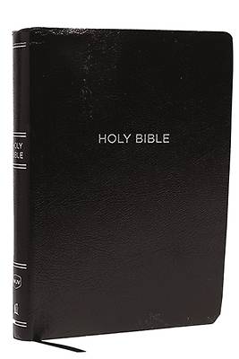 Picture of NKJV Reference Bible, Super Giant Print, Leather-Look, Black, Red Letter Edition, Comfort Print