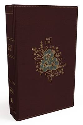 Picture of NKJV, Thinline Bible, Standard Print, Imitation Leather, Burgundy, Red Letter Edition