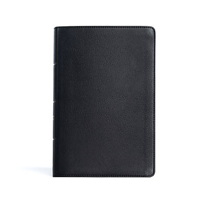 Picture of CSB Personal Size Giant Print Bible, Black Genuine Leather