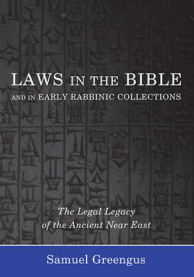 Picture of Laws in the Bible and in Early Rabbinic Collections