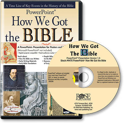 Picture of How We Got the Bible