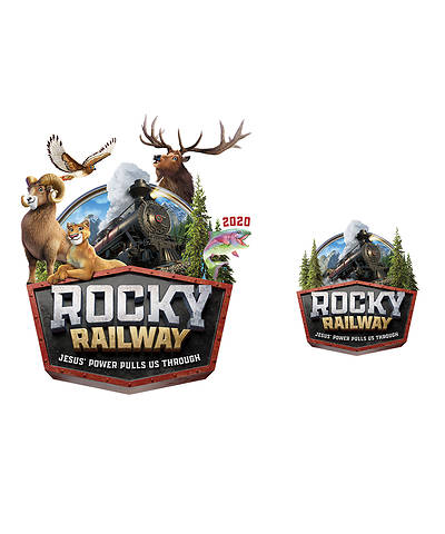 Picture of Vacation Bible School VBS 2021 Rocky Railway Iron-On Transfer (pkg of 10)
