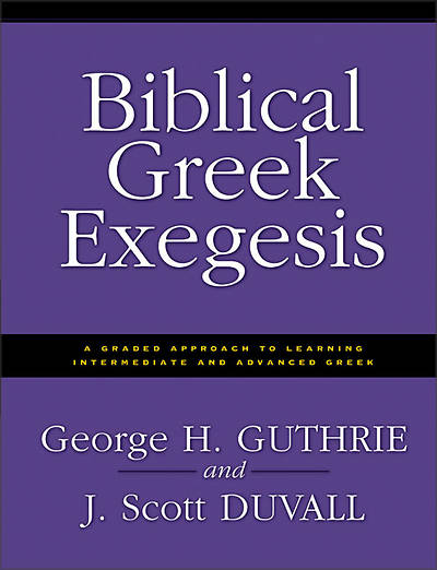 Picture of Biblical Greek Exegesis