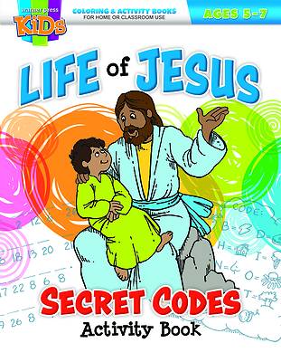 Picture of Life of Jesus Secret Codes Coloring Activity Book