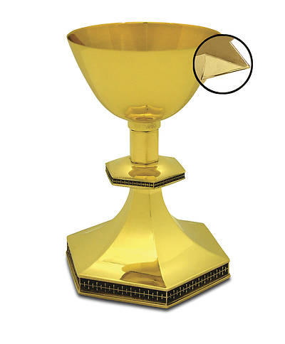 Picture of CREATOR'S  STAR GOLD PLATED CHALICE