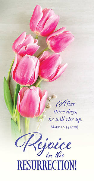 Easter Rejoice in the Resurrection! Banner 3' x 5' Fabric