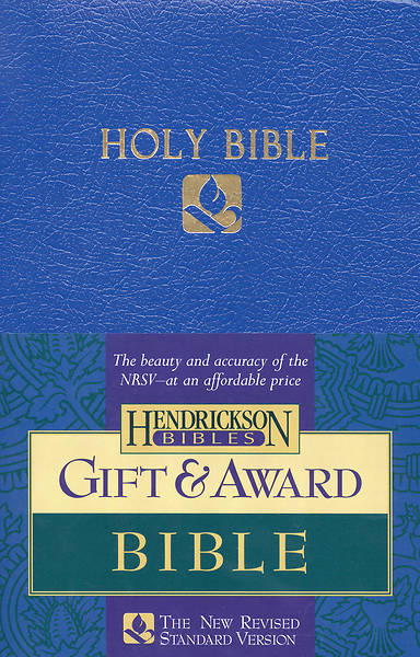 Picture of Gift & Award Bible-NRSV Blue (Case of 24)