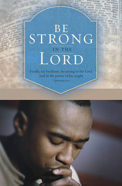 Picture of Be Strong In The Lord Men's Day Bulletin Pkg of 100