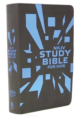 Picture of NKJV Study Bible for Kids Grey/Blue Cover
