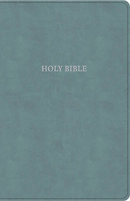 CSB Grace Bible, Earthen Teal Leathertouch (Dyslexia Friendly)