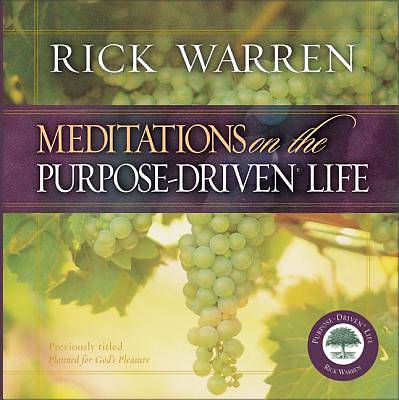 Picture of Meditations on the Purpose Driven Life