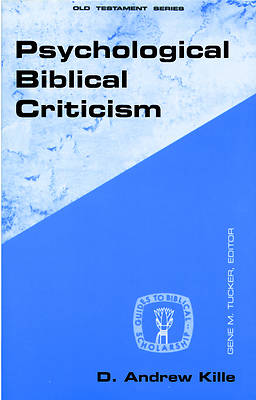Picture of Psychological Biblical Criticism