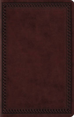 Picture of ESV Premium Gift Bible (Trutone, Mahogany, Border Design)