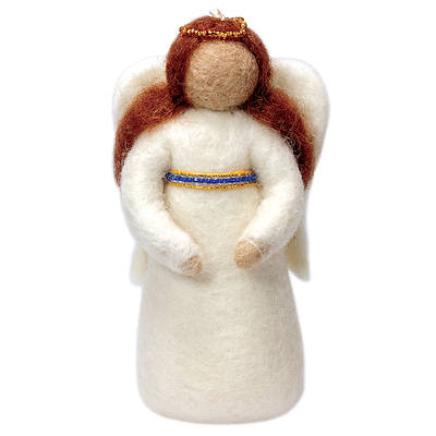 Picture of Peace Angel Ornament, Blue
