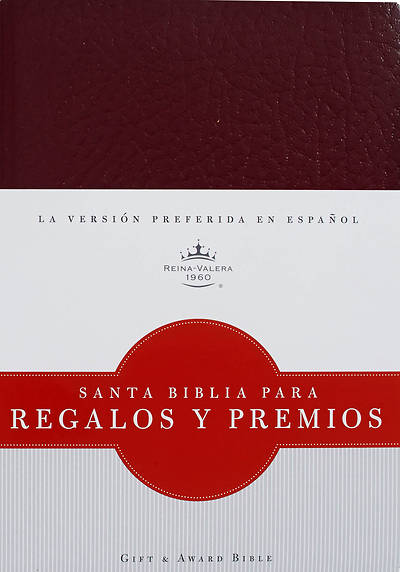 Picture of Rvr 1960 Biblia Para Regalos y Premios, Rojizo Imitacion Piel