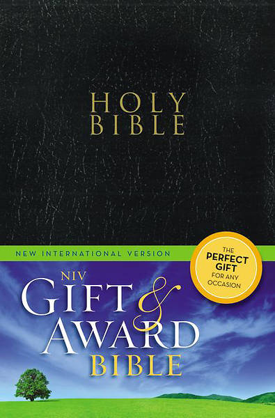 Picture of Gift & Award Bible NIV (Black paperback)