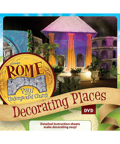 Picture of Vacation Bible School (VBS) 2017 Rome Decorating Places: Rome DVD