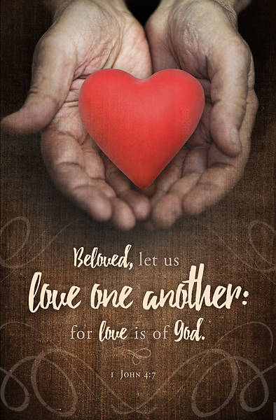 Picture of Love One Another Servanthood Regular Size Bulletin