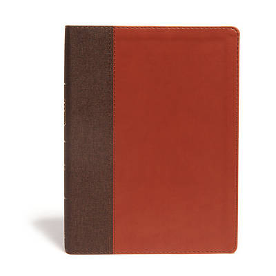 Picture of CSB Life Essentials Study Bible, Brown Leathertouch