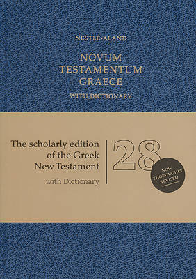 Picture of Novum Testamentum Graece with Dictionary