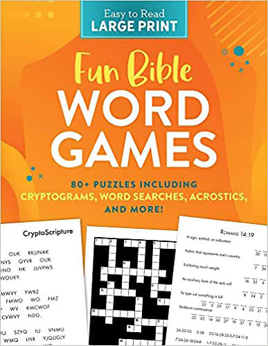 Picture of Fun Bible Word Games Large Print