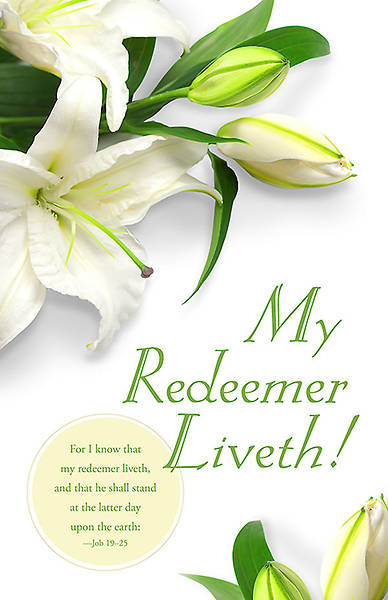 Picture of My Redeemer Liveth! Easter Bulletin