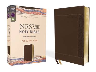 Picture of NRSVue, Holy Bible, Personal Size, Leathersoft, Brown, Comfort Print