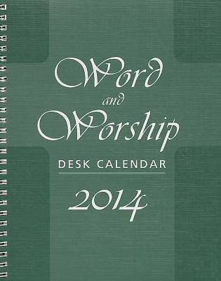 Picture of Word and Worship Desk Calendar 2014