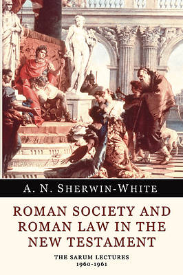 Picture of Roman Society and Roman Law in the New Testament