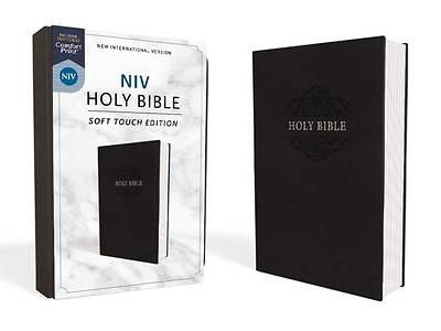 Picture of NIV, Holy Bible, Soft Touch Edition, Imitation Leather, Black, Comfort Print