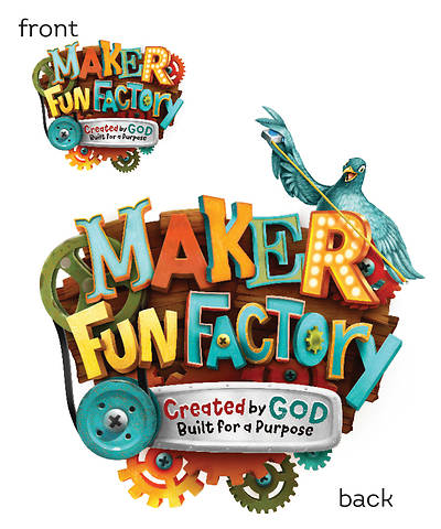 Picture of Vacation Bible School (VBS) 2017 Maker Fun Factory Iron-On Transfers Pack of 10