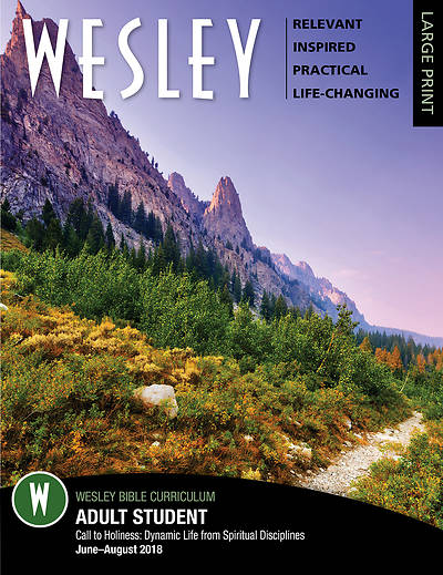 Picture of WESLEY ADULT BIBLE STUDENT LARGE PRINT SUMMER